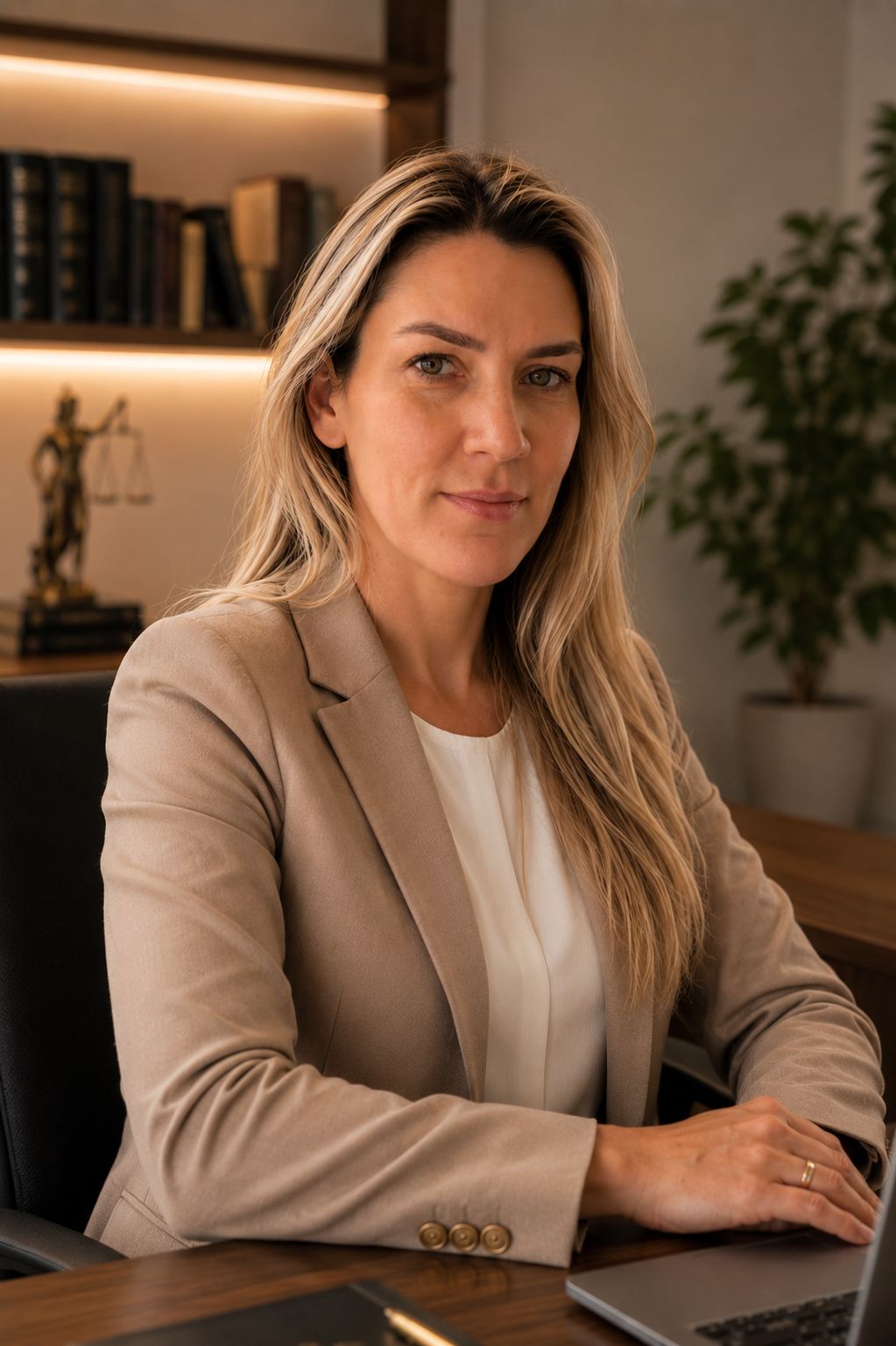 Dra. Cintia Leocádio, advogada previdenciária e de família